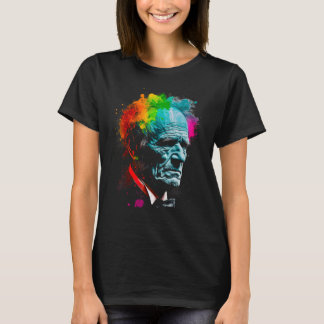 Arthur Schopenhauer Deutscher Philosoph T-Shirt