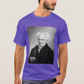 Arthur Schopenhauer German Philosopher T-Shirt (Vorderseite)