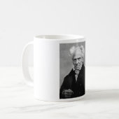 Arthur Schopenhauer Kaffeetasse (Vorderseite Links)