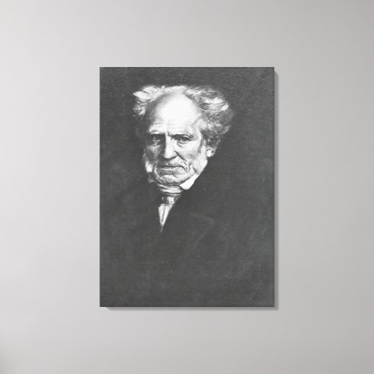 Arthur Schopenhauer Leinwanddruck (Vorderseite)