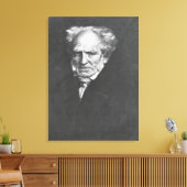 Arthur Schopenhauer Leinwanddruck (Insitu (Wohnzimmer))