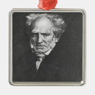 Arthur Schopenhauer Ornament Aus Metall