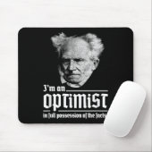 Arthur Schopenhauer Pessimismus Pessimist P Mousepad (Mit Mouse)