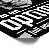 Arthur Schopenhauer Pessimismus Pessimist P Poster (Ecke)