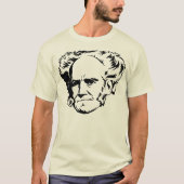 Arthur Schopenhauer Portrait T-Shirt (Vorderseite)