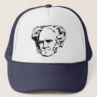 Arthur Schopenhauer-Porträt Truckerkappe