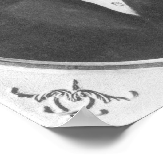 Arthur Schopenhauer Poster (Ecke)