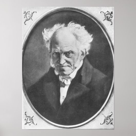 Arthur Schopenhauer Poster (Vorne)