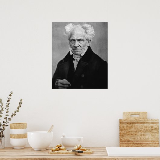 Arthur Schopenhauer Poster (Küche)