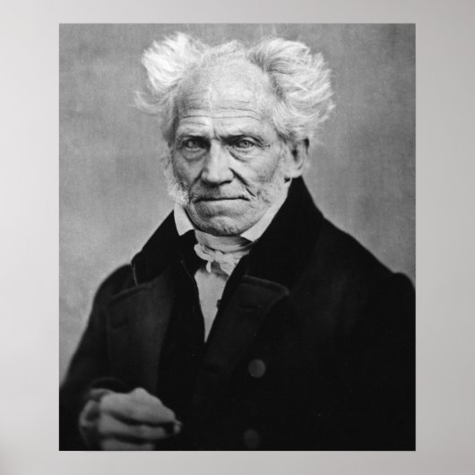 Arthur Schopenhauer Poster (Vorne)