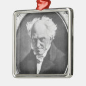 Arthur Schopenhauer Silbernes Ornament (Links)