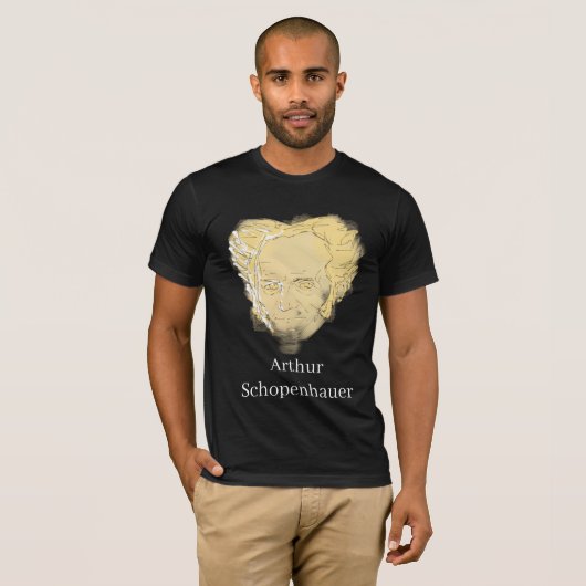 Arthur Schopenhauer T-Shirt (Vorne ganz)