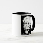 Arthur Schopenhauer Tasse (VorderseiteRechts)