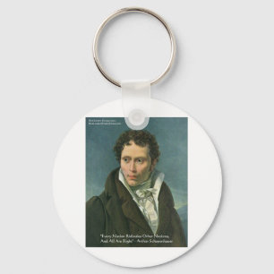 Arthur Schopenhauer Zitat "Nations Ridicule" Gesch Schlüsselanhänger