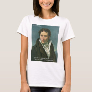 Arthur Schopenhauer Zitat "Nations Ridicule" Gesch T-Shirt