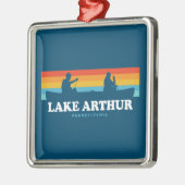 Arthur-See Pennsylvania Canoe Ornament Aus Metall (Links)