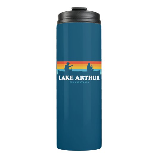 Arthur-See Pennsylvania Canoe Thermosbecher (Vorderseite)