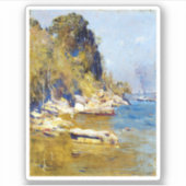 Arthur Streeton aus meinem Lager (Sirius Cove) Aufkleber (Vorderseite)