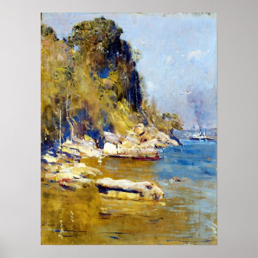 Arthur Streeton aus meinem Lager (Sirius Cove) Poster (Vorne)