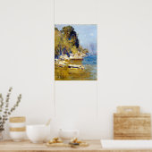 Arthur Streeton aus meinem Lager (Sirius Cove) Poster (Küche)
