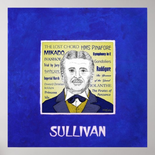 Arthur Sullivan Print Poster (Vorne)