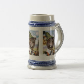 Arthur Thiele - bayerische Alpen-Katze Bierglas (VorderseiteRechts)