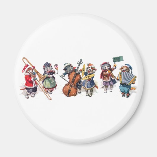 Arthur Thiele - Cats Play Orchestra im Schnee. Magnet (Vorne)