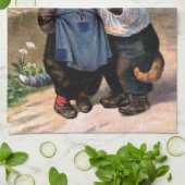 Arthur Thiele - reizende Land-Katzen Küchentuch (Gefaltet)