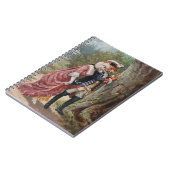 Arthur Thiele Romantic Cats Spiral Notebook Notizblock (Linke Seite)