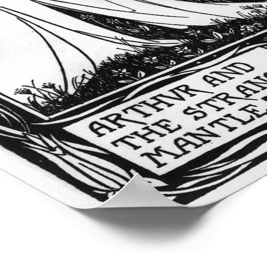 Arthur und der seltsame Mantel Poster (Ecke)