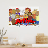 Arthur und Freunde Poster (Küche)