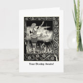 Arthurian Birthday Karte (Vorderseite)