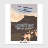 Arthur's Seat Edinburgh Schottland Aufkleber (Blatt)