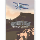 Arthur's Seat Edinburgh Schottland Aufkleber (Vorderseite)