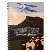 Arthur's Seat Edinburgh Schottland Notizblock (Vorderseite)