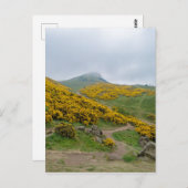 Arthur's Seat Edinburgh, Schottland Postkarte (Vorne/Hinten)