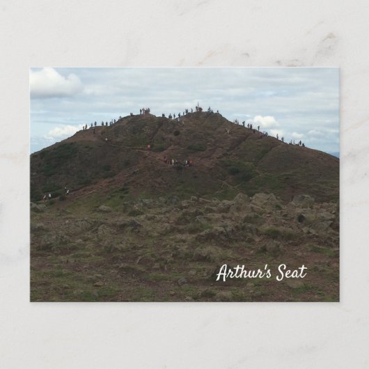 Arthurs Seat Postkarte (Vorderseite)