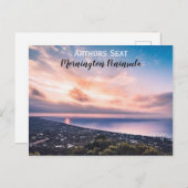 Arthurs Sitz auf der Halbinsel Mornington Postkarte (Vorne/Hinten)