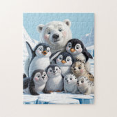 Artic Animals Puzzle (Vertikal)