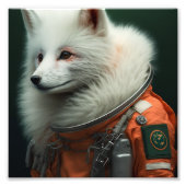 Artic Fox Astronaut Fotodruck (Vorne)