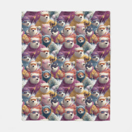 Artic Polar Bears Ski Club Fleecedecke