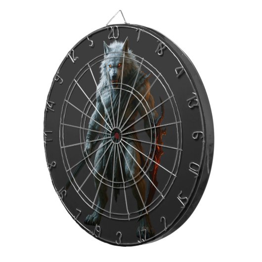 Artic Werewolf Dartscheibe (Vorderseite rechts)