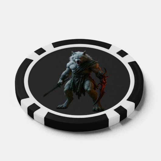 Artic Werewolf Pokerchips (Einzeln)