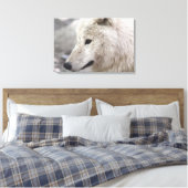 Artic Wolf Lovers Leinwanddruck (Insitu (Schlafzimmer))