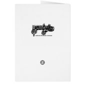 Artic Wolves~ Weihnachtskarte der Jahreszeit (Hinten)