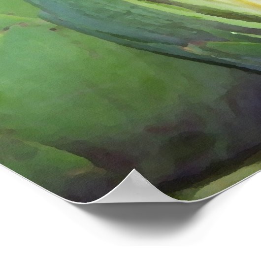 Artichoke Art Poster (Ecke)