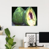 Artichoke Canvas Print Poster (Heimbüro)