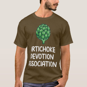 Artichoke Devotion Association Liebe Gemüse essen T-Shirt