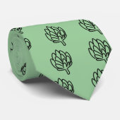 Artichoke Gemüseglockenartischocken essbare Blume Krawatte (Gerollt)