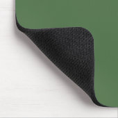 Artichoke grün (Vollfarbe) Mousepad (Ecke)